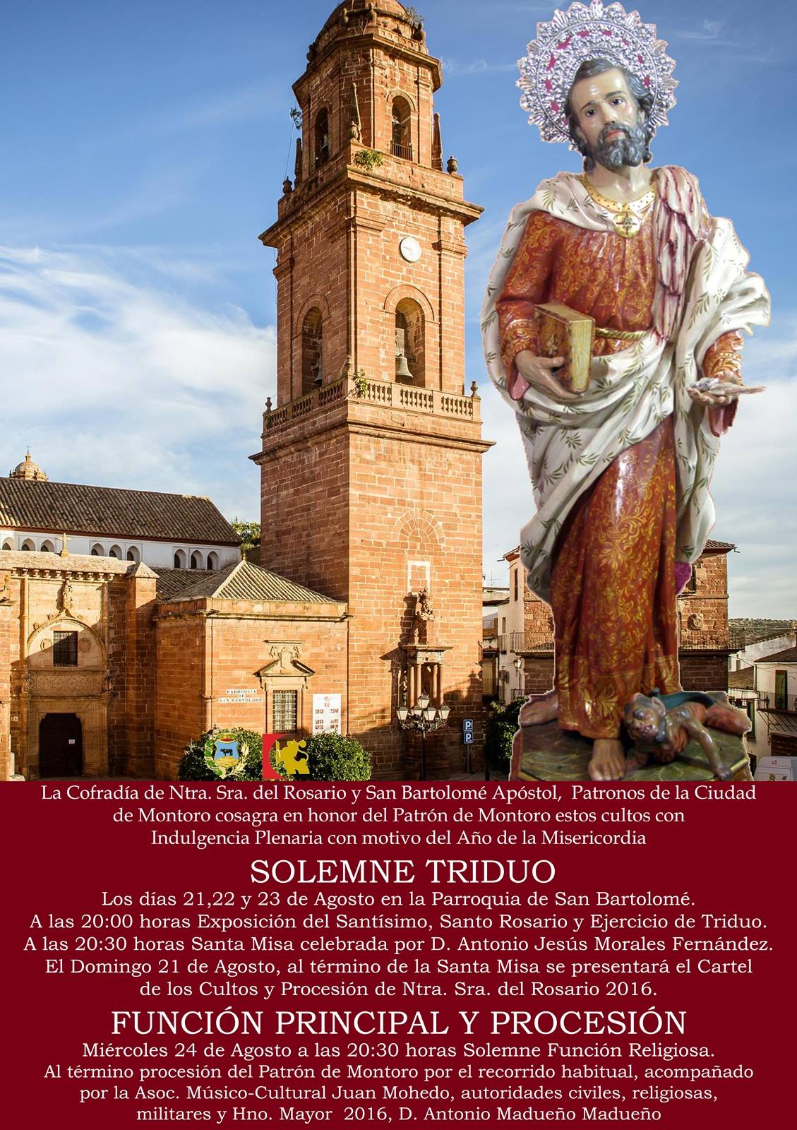 Fiestas patronales en honor de San Bartolomé  